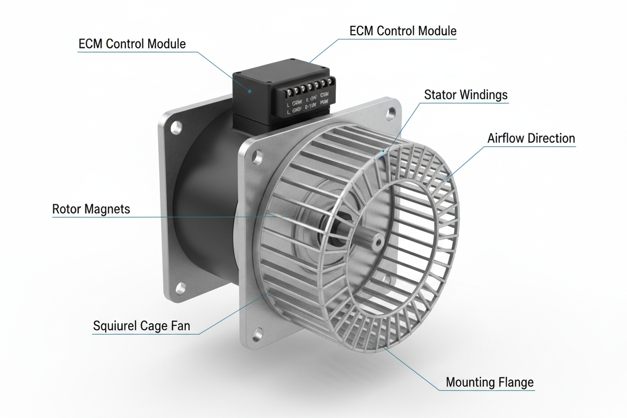 Variable Speed Blower 3D