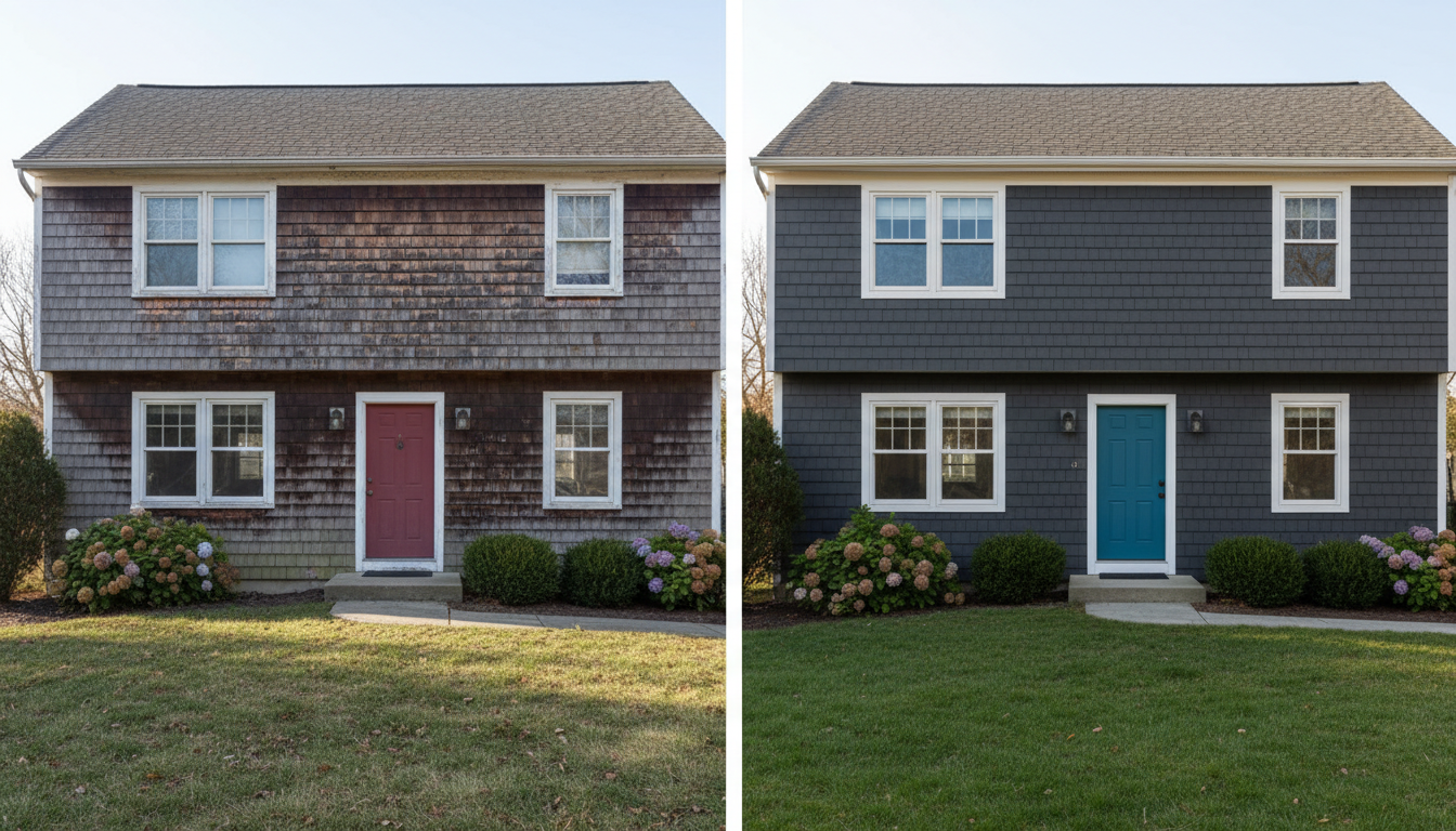 Siding Before After